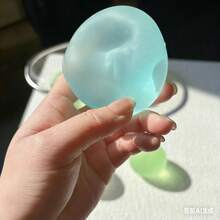 2026新款 - 椰子油挤压玩具 - 半透明蓝色麦芽糖减压玩具球 - 可塑形不反弹挤压玩具 - 新奇减压小玩意 - 送朋友、收藏、节日、生日礼物 - 彩色 - 查看 7