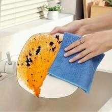 Microfiber Cleaning Cloth Pack, Multipurpose Durable & Absorbent Towel, Effortlessly Removes Stains & Grease, Ideal For Home & Kitchen Use Living Room Bedroom Bathroom & Furniture, 5/10/20pcs, Essential Cleaning Supplies - 10 Mixed Colors - View 3