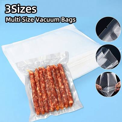 Vacuum Seal Bags, Food Vacuum Storage Bags, Used For Kitchen Meat, Fruit, Grain And Vegetable Storage And Preservation