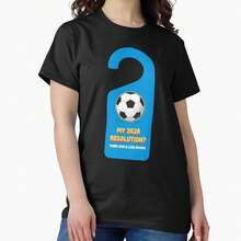 My 2026 Resolution More Goals Less Drama Classic T-Shirt - màu đen - Xem 1