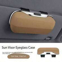Auto Sonnenblenden Brillenhalter | Sonnenblenden Brillenorganizer, Fahrer Brillenhalter, Auto Aufbewahrungsbox, Kunststoffmaterial, Universelle Passform | Auto Sonnenblenden Brillenaufbewahrungsbox, tragbare Sonnenbrille Brillenetui, Neue Grenzüberschreitende Universelle Brillenclip, Ideales Geschenk - A - Übersicht 14