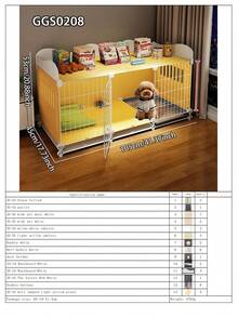 Modular Home Dog Cage With Pullout Tray, Small Pet Crate With Drawer, Suitable For Puppies, Teddy/Pomeranian And Other Small Dogs, Rabbits And Other Small Animals - Multicolor - View 16