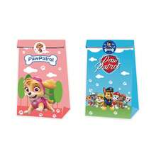 Paw Patrol 12个/6个装汪汪队立大功卡通主题糖果袋，生日庆祝派对礼物，牛皮纸袋糖果袋手提包，可爱的派对礼品袋，适合生日活动和庆祝活动，是粉丝聚会、情人节、感恩节礼物的完美之选，为任何场合增添乐趣。（款式随机） - 多色 - 查看 7