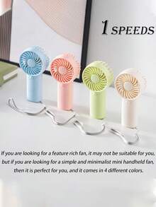 7/3/2/1pc Mini Portable Fan With Hanging Rope, Portable Fan Handheld Fan, AAA Battery Powered On Fan, Battery Operated Lightweight Small Pocket Fan - Party Gift For Summer And For Outdoor,Sport,Travel,Kitchen,Bedroom,Office,And For Woman,Man,Adult (Batteries Not Included, Need To Be Purchased Separately) - Multicolor - View 5