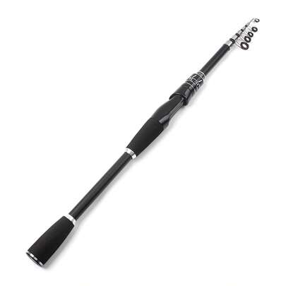 2.1m/2.4m Telescopic Fishing Rod, Fiberglass Material, Suitable For Various Water Bodies, Medium Power