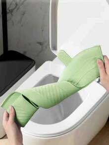 1 Set Thick Waterproof Toilet Seat Cushion, Washable Quick-Drying Soft Toilet Mat Set, Includes 10 Fragrance Pads - Multicolor - View 3