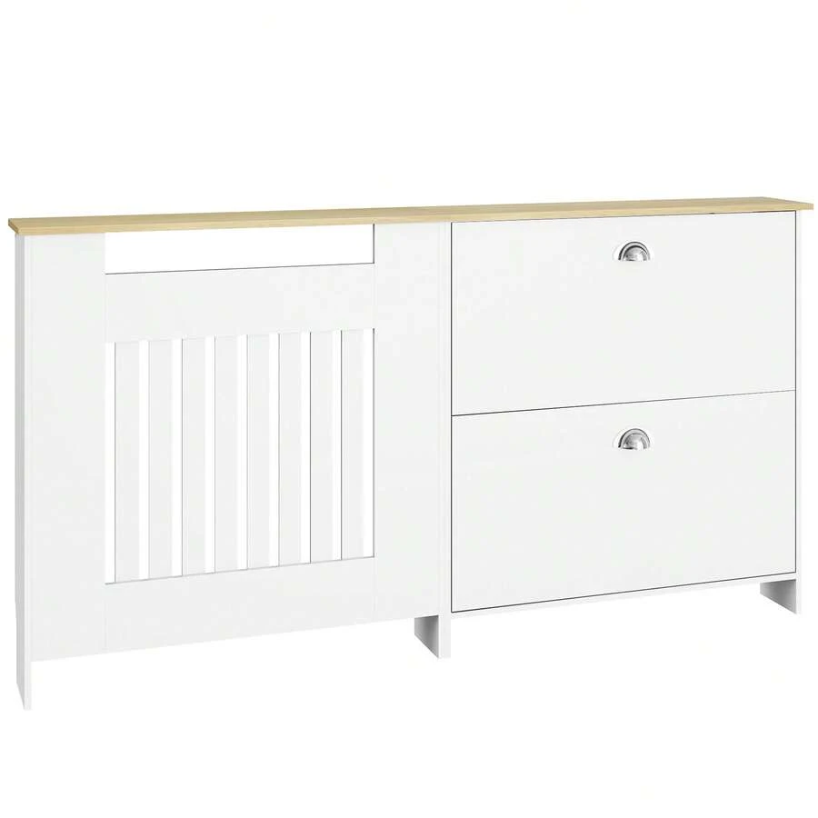 HOMCOM Protección de enchufe - Blanco - Ver 1