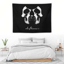 Deftone Music Album Canvas Art Poster Tapestry Wall Hanging For Room Decor Aesthetic Bedroom Dorm Decor, Home Decor, Flags For Room, Tapestry, Wall Tapestry - 1PC - 查看 6