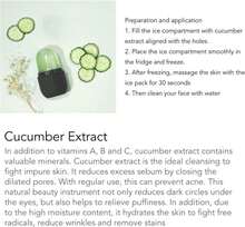 ZJchao Molde de Hielo para Cara, Rodillo de Hielo para la Cara y Ojos Soporte de Molde de Hielo Frío Masajeador Facial de Silicona Reutilizable para Belleza Facial Cuidado Facial (Rayas Negras) - Blanco - Ver 6