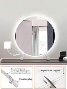 1m/2m/3m/4m/5m LED 霓虹燈條，USB 柔性 LED 裝飾燈條，按鈕開關控制，暖光/白光可選，USB 供電，氛圍照明，適用於直播、化妝鏡、浴室照明、房間、臥室、客廳、廣告牌裝飾、露營裝飾、戶外門廊裝飾 - 多色 - 查看 10