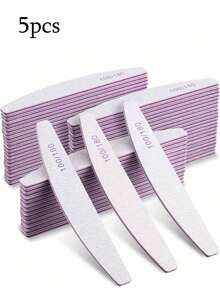 100/180 Grit Double-Sided Nail File, Professional Nail Care Tool For Acrylic And Gel Manicure - Multicolor - View 14