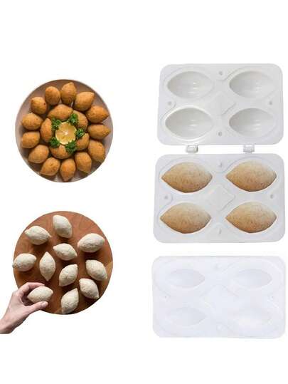 3/4/9 Grid Manual Meatball Maker With Ergonomic Pressing Plate, Easy To Make Uniform Meatballs, Suitable For Home, Restaurant, Chef, Can Be Used To Make Soup, Pasta And Appetizers, Dishwasher , Practical Kitchen Tool, Ideal Gift For Her