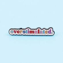 1pc Lapel Enamel Pins And Brooches Badge Pins For Backpacks Bags Backpack Cool Decoration Friend For Gifts - 彩色 - 查看 4