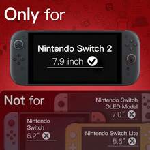 Clear Dockable Case For N2 Switch 2 (2025) 7.9", Slim Protective Cover With Soft TPU Grip & Hard PC Back, Joy-Con Detachable, Anti-Scratch - View 6