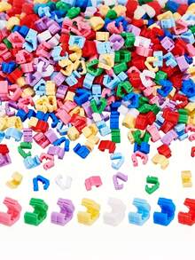 50个彩色塑料气球夹 - 适用于派对装饰、婚礼、青少年派对、生日和婴儿派对、万圣节装饰、圣诞节装饰、可重复使用的气球花环、铝箔气球、生日气球、洗礼气球、活动用品、节日配件、耐用夹子、快速系结工具、派对组织者、婚礼装饰 - 多色 - 查看 9