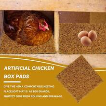 3pcs Reusable Chicken Nest Pads - Washable And Easy To Clean, Durable Synthetic PE Material, Soft And Comfortable Surface, Ideal For Egg-Laying Hens, Versatile For Poultry And Pet Indoor/Outdoor Mats - Multicolor - View 8