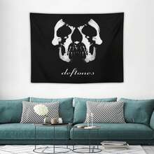 Deftone Music Album Canvas Art Poster Tapestry Wall Hanging For Room Decor Aesthetic Bedroom Dorm Decor, Home Decor, Flags For Room, Tapestry, Wall Tapestry - 1PC - 查看 4