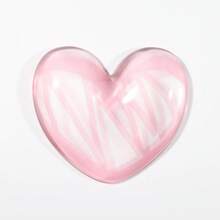Transparent Silicone Heart-Shaped Computer Mouse Wrist Rest Pad, Soft Ergonomic Design, Non-Slip Bottom, Suitable For Home/Office - Multicolor - View 12