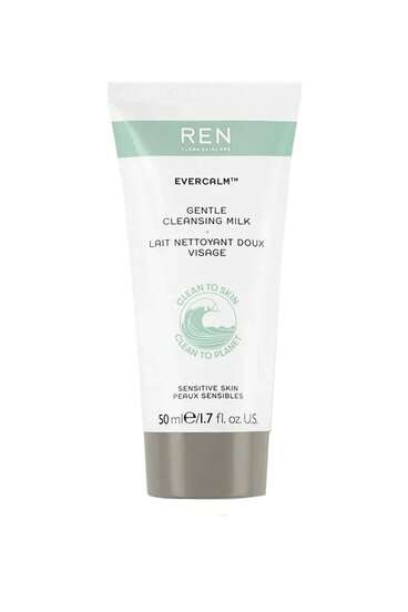  Ren Evercalm Gentle Cleansing Milk 50ml Suitable For Sensitive Skin