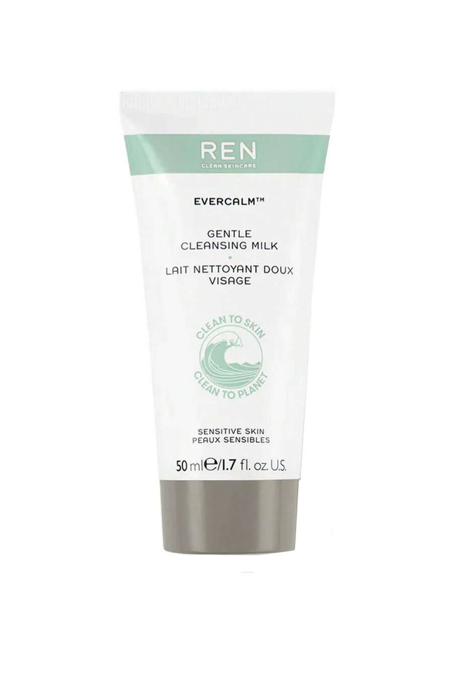 Ren Evercalm Gentle Cleansing Milk 50ml Suitable For Sensitive Skin - Aqua - View 1