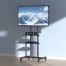 TV Mounts, Stands & Turntables - Black - View 9