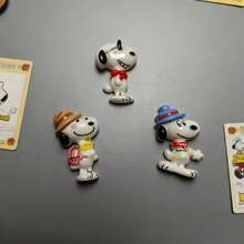 SNOOPY 6件套卡通树脂发夹、手机壳、镂空鞋、乳胶材质，现货，新年/情人节/复活节礼物 - 彩色 - 查看 2