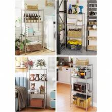 4 Tier Metal Shelving Unit Storage Rking Shelves Garage Warehouse Shed New - Multicolor - View 2