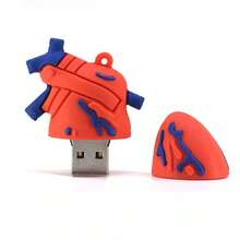 Cartoon Human USB Flash Drive Heart Doctor Pendrive 64GB Memory Stick 32GB U Disk Pen Drive - 查看 5