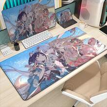 HD Printed Anime Mouse Pad Cute Cosmic Princess Kaguya Iroha Sakayori Yachiyo Runami Non-Slip Keyboard Mat For Geeks And Gamers - LW 4 - Xem 2