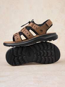 CAMEL CROWN Men's Casual Shoes, Summer Sports Mary Jane Sandals, Breathable Comfortable Soft Sole Women's Shoes, Elevated Casual Multifunctional Beach Shoes - Brown - View 6