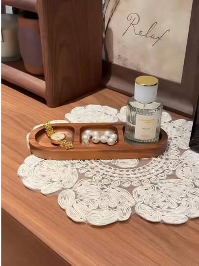 1 pièce Napperon brodé 3D rose de haute qualité, élégant vintage, peut être utilisé comme napperon, dessous de verre, accessoire photo ou décoration de bureau