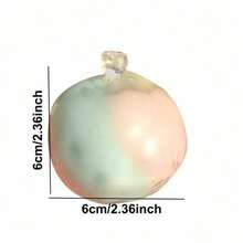 1/2个酥脆挤压球，缓解焦虑玩具，手指玩具，减压玩具，复活节玩具，挤压玩具，减压玩具，缓解焦虑和放松，派对礼物，小礼品袋填充物，生日礼物，挤压减压玩具，金字塔形减压挤压玩具 - 彩色 - 查看 11