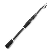 2.1m/2.4m Telescopic Fishing Rod, Fiberglass Material, Suitable For Various Water Bodies, Medium Power - Black - View 10