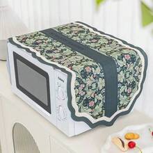 Microwave Waterproof And Dustproof Cover 35*99.9cm, Universal Oven Protective Cover, Dust Cover, Multi-Function Household Cover Cloth - One Size - View 8