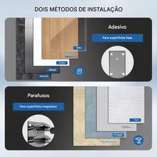 Rack de armazenamento de boné de beisebol Chapéu Rack de exibição de armazenamento de boné de beisebol Rack de armazenam.Cabideiro para guardar roupas e chapéus.Ideal para organizar roupas e chapéus. - Preto - Visão 5