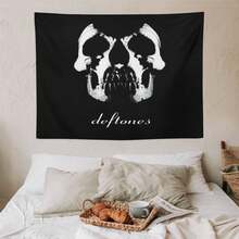 Deftone Music Album Canvas Art Poster Tapestry Wall Hanging For Room Decor Aesthetic Bedroom Dorm Decor, Home Decor, Flags For Room, Tapestry, Wall Tapestry - 1PC - 查看 8