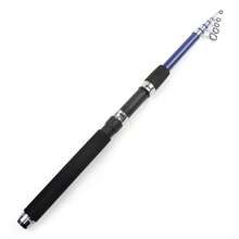 Fiberglass Telescopic Fishing Rod, Portable For Boat Fishing And Sea Fishing, Suitable For Multiple Water Environments, Durable And Lightweight - Blue - View 15