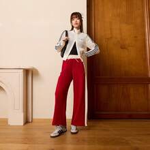 Women's Adidas SAMBA OG W "T-Toe" Classic Rhinestone Sneakers, Sports Shoes, Casual White Shoes - Light Grey - View 3