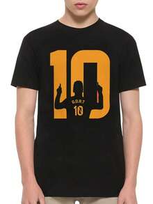 Lionel Me Ssi GOAT T-Shirt, Men's And Women's Sizes - màu đen - Xem 1