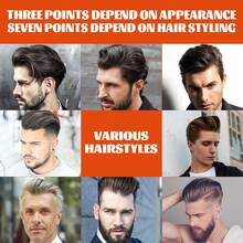 Men's hair wax comb, retro oil head, big back hairstyle, moisturizing and long-lasting comb, one comb shaping - Sin perfume - Ver 5