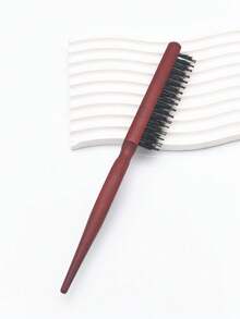 5/1件装专业沙龙级猪鬃细齿梳，造型梳，接发梳，DIY美发工具 - 彩色 - 查看 5