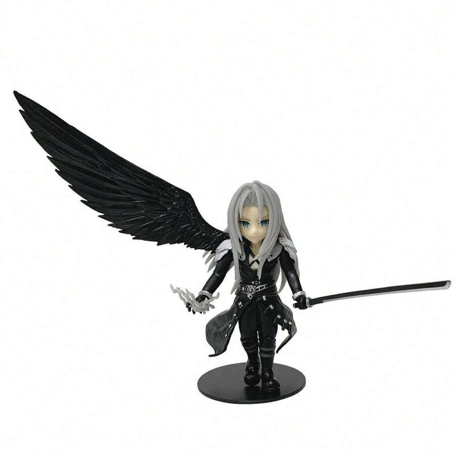 Figura de Sephiroth Ángel de una Sola Ala | Coleccionable Premium de Juego | Decoración de Escritorio, Regalo de Cumpleaños y Navidad - Estilo 2 - Ver 1