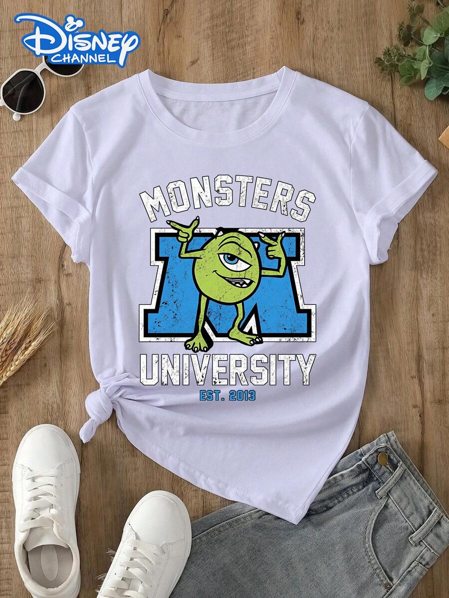 Disney Women T-Shirts - White - View 1