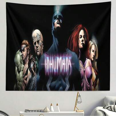 1pc Superhero Wall Decor Background Hanging Fabric, Suitable For Living Room, Bedroom And Other Home Wall Decoration Tapestries And Wall Hangings, Indoor And Outdoor Wall Decorations.