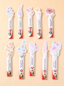 23张野花图案巧克力包装纸，春季野花风格礼品包装纸，巧克力糖果包装用品，野花主题生日派对装饰，春季野花主题生日派对装饰，巧克力糖果礼品包装，适用于婚礼、生日、婴儿派对、母亲节、生日派对用品、生日礼物、派对回礼 - 野花 - 查看 7