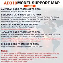 ANCEL AD310 OBD2 Scanner Car Engine Fault Code Reader No Charging Cable Needed Vehicle Fault Diagnostics Tool For 12V Cars - AD310 - View 9