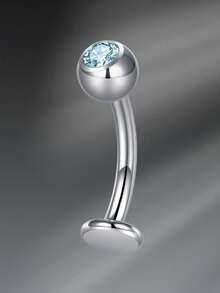 14G Floating Belly Button Rings Floating Belly Rings Flat Back Belly Rings,8/10/12/14mm Flat Back Belly Button Rings Floating Navel Piercing Jewelry Belly Button Rings Titanium Steel G23 Floating Belly Button Rings Flat Back Navel Rings Piercing Jewelry, Long Belly Rings Internal Threaded Navel Ring Hypoallergenic Belly Piercing Body Jewelry For Women Men Navel Barbell Stud Body Piercing - Silver - View 27