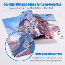 HD Printed Anime Mouse Pad Cute Cosmic Princess Kaguya Iroha Sakayori Yachiyo Runami Non-Slip Keyboard Mat For Geeks And Gamers - LW 4 - Xem 4