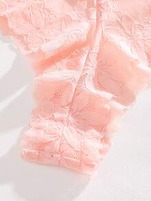 5pcs Romantic French Lace High-Waist Sexy Thong Panties For Women - Multicolor - View 6