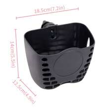 Baby Stroller Storage Basket, Children Bicycle Basket, Balance Bike Scooter Carrier Front Basket, Pushchair Organizer Basket - Multicolor - View 3